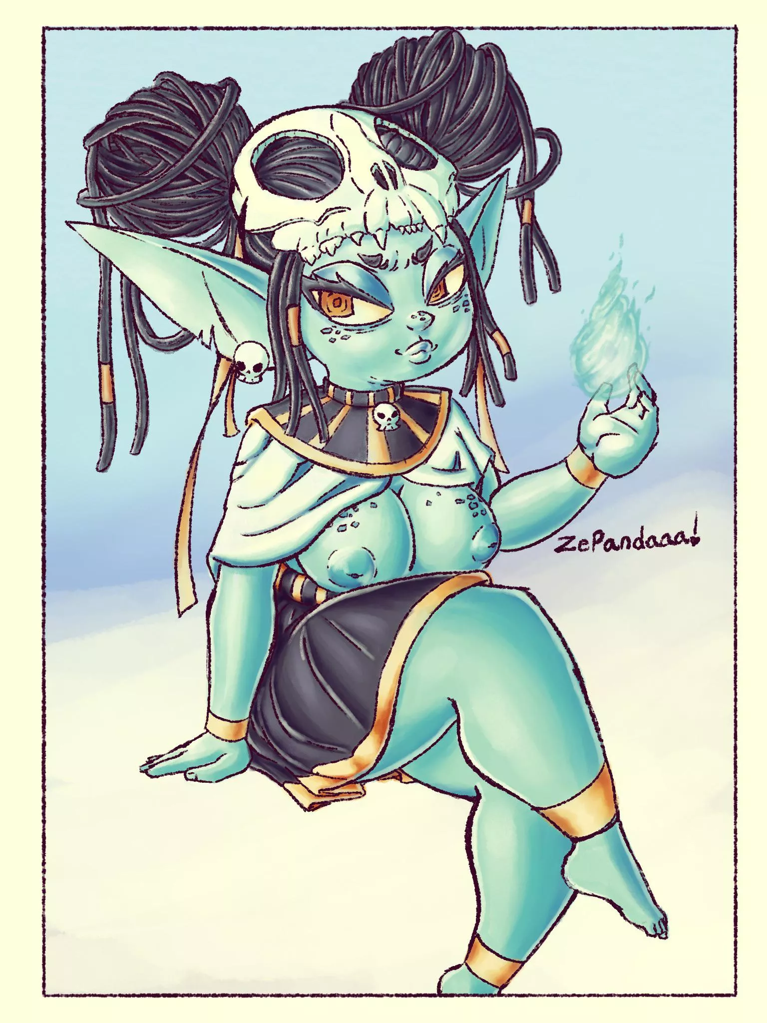 Dee The Goddess of Death (Me) posted by ZePandaaa