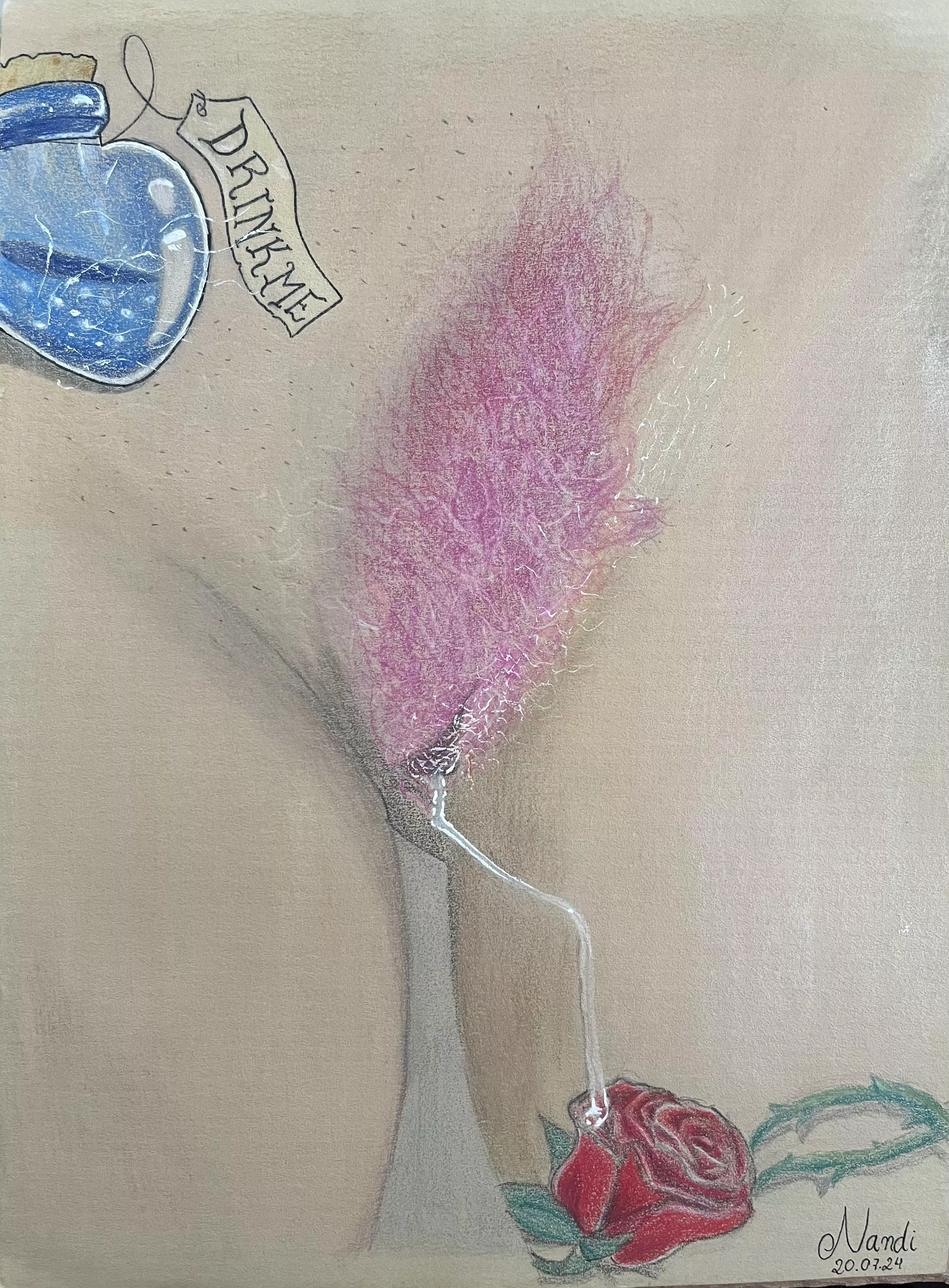 Different hair color 🩷 posted by NFetishArt