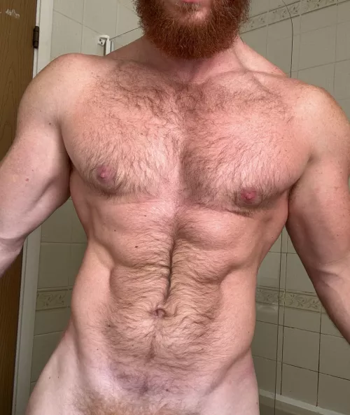 Do you want to put your hands all over this hairy muscular body? by Ok-Philosopher-9562