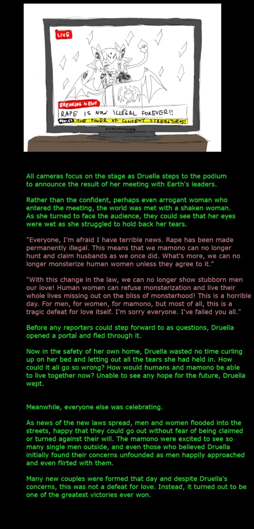 Druella's Defeat (Reupload of u/Someguy279 caption post imgur purge) by Halo_hunter157