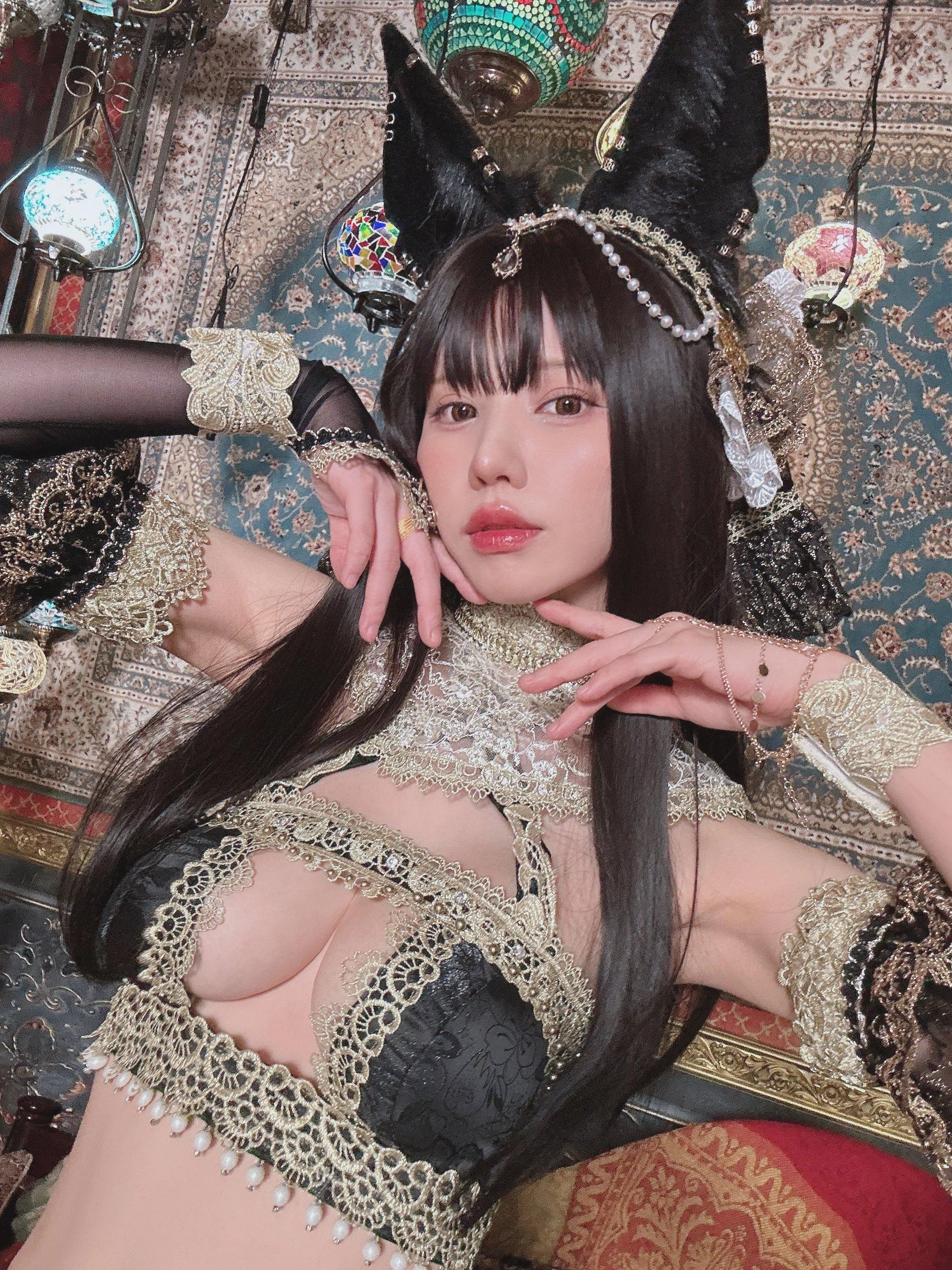 Enako Bastet goddess Cosplay Halloween 2024 posted by Pwnagepancakes