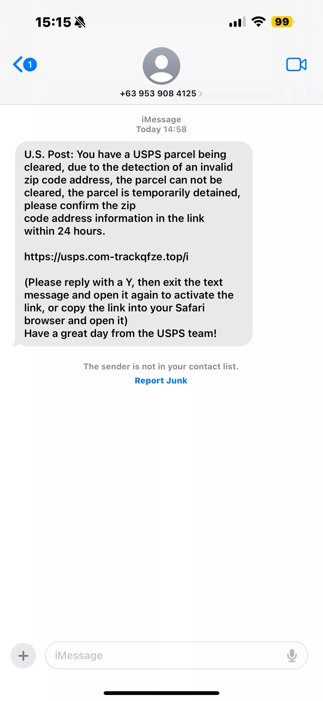 Finally got the scam text after a year.  posted by Far-Discipline-9035