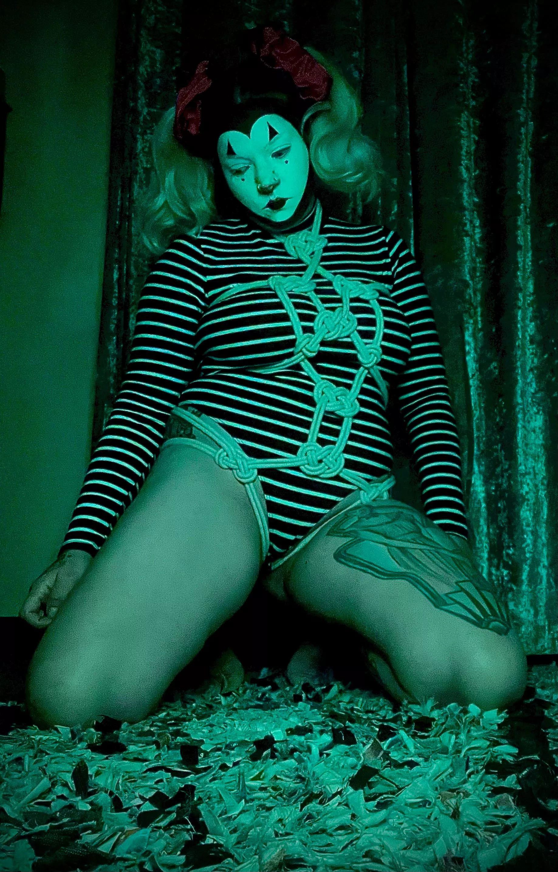 Gimme all your coins (knots)!sad clown bondage posted by Efficient-Papaya-489