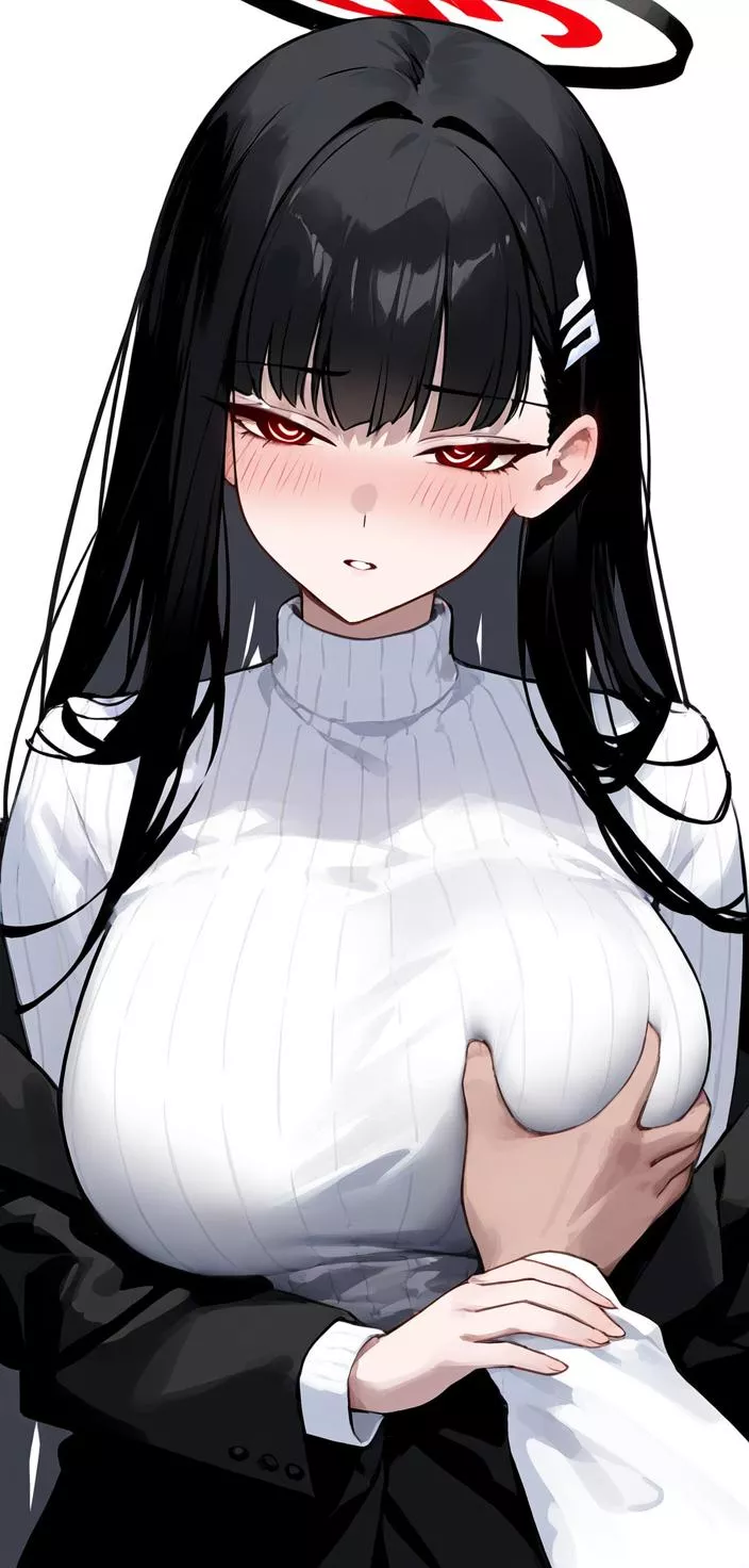 Groping Rio [Blue Archive] posted by CheetahSperm18