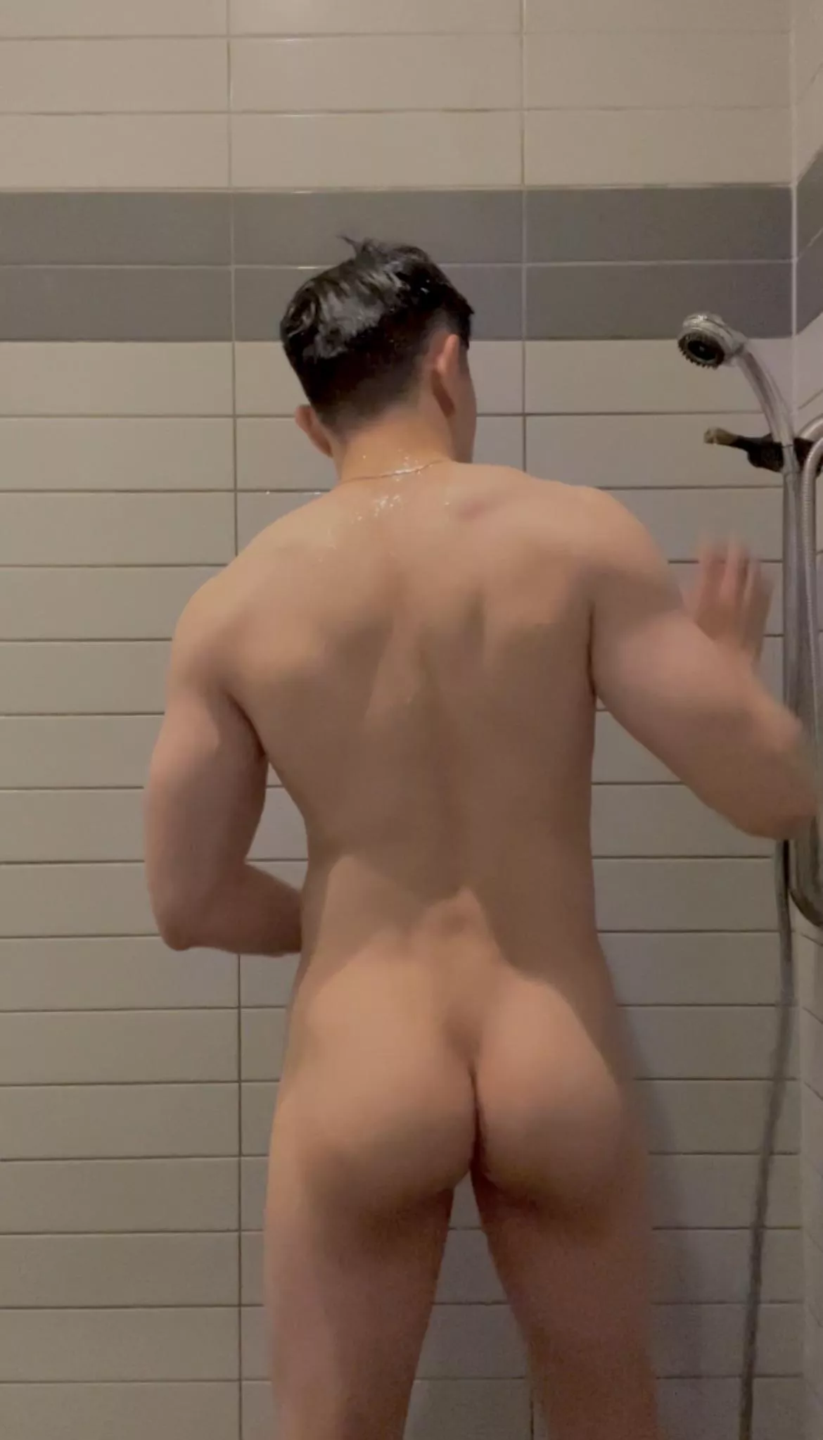 Gym shower posted by itsbanditlee