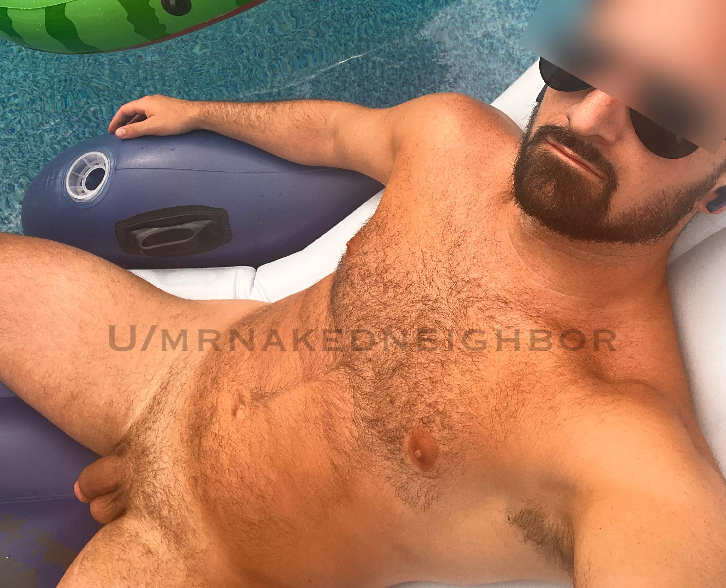 I prefer enjoying my pool naked posted by mrnakedneighbor