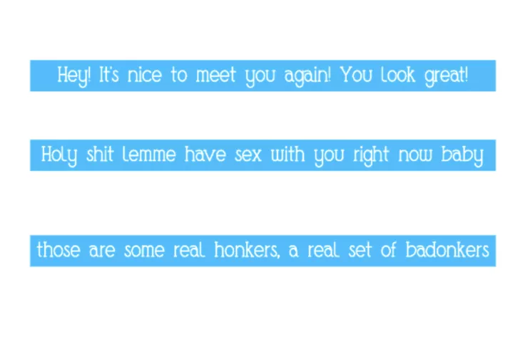 I swear, whenever you're given the choices to reply, it's just this by Prudent-Hat-5690