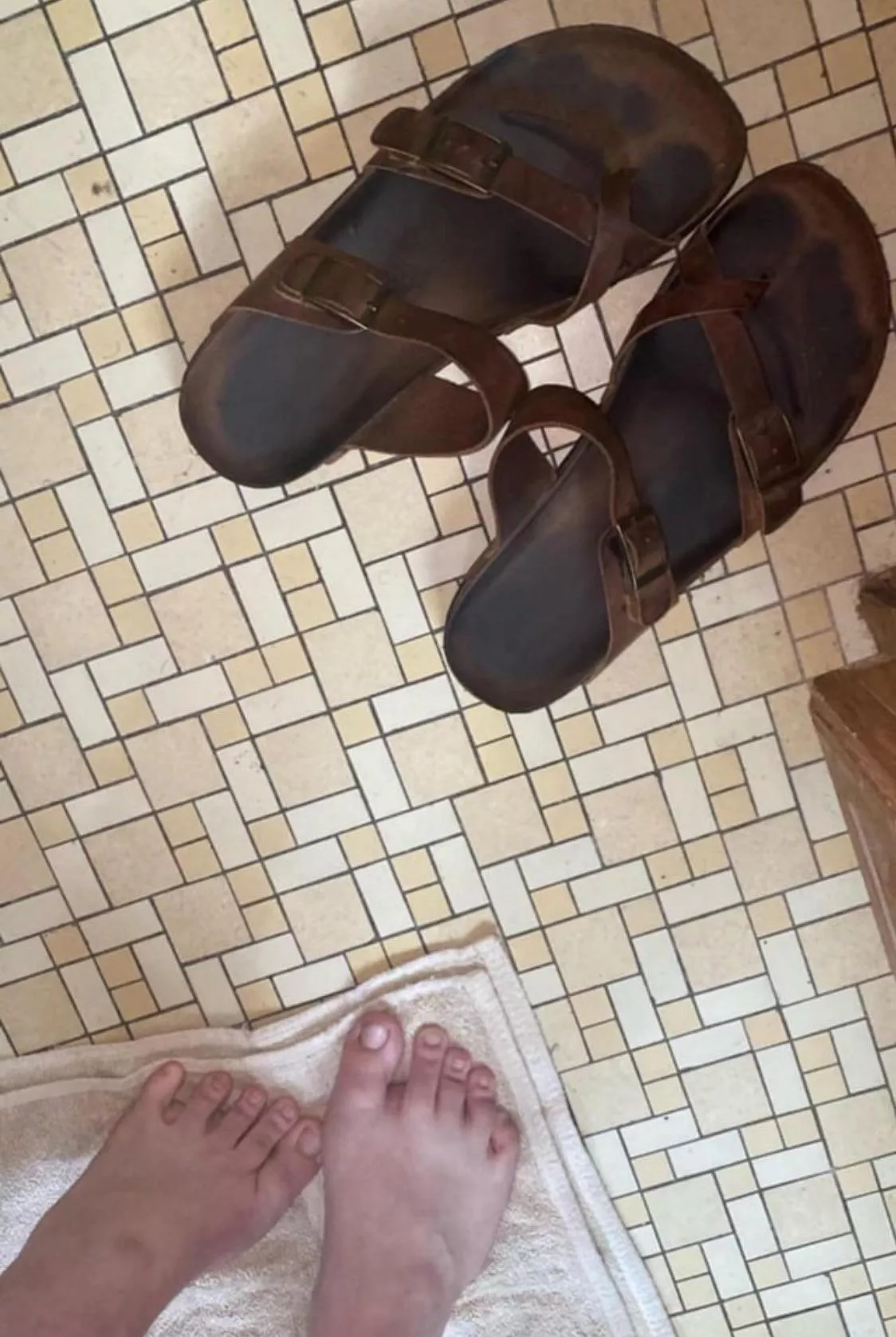 I’ll leave these here, maybe they will be cleaned up too after my shower is over.. 🤭🫵 posted by No-Spray5127