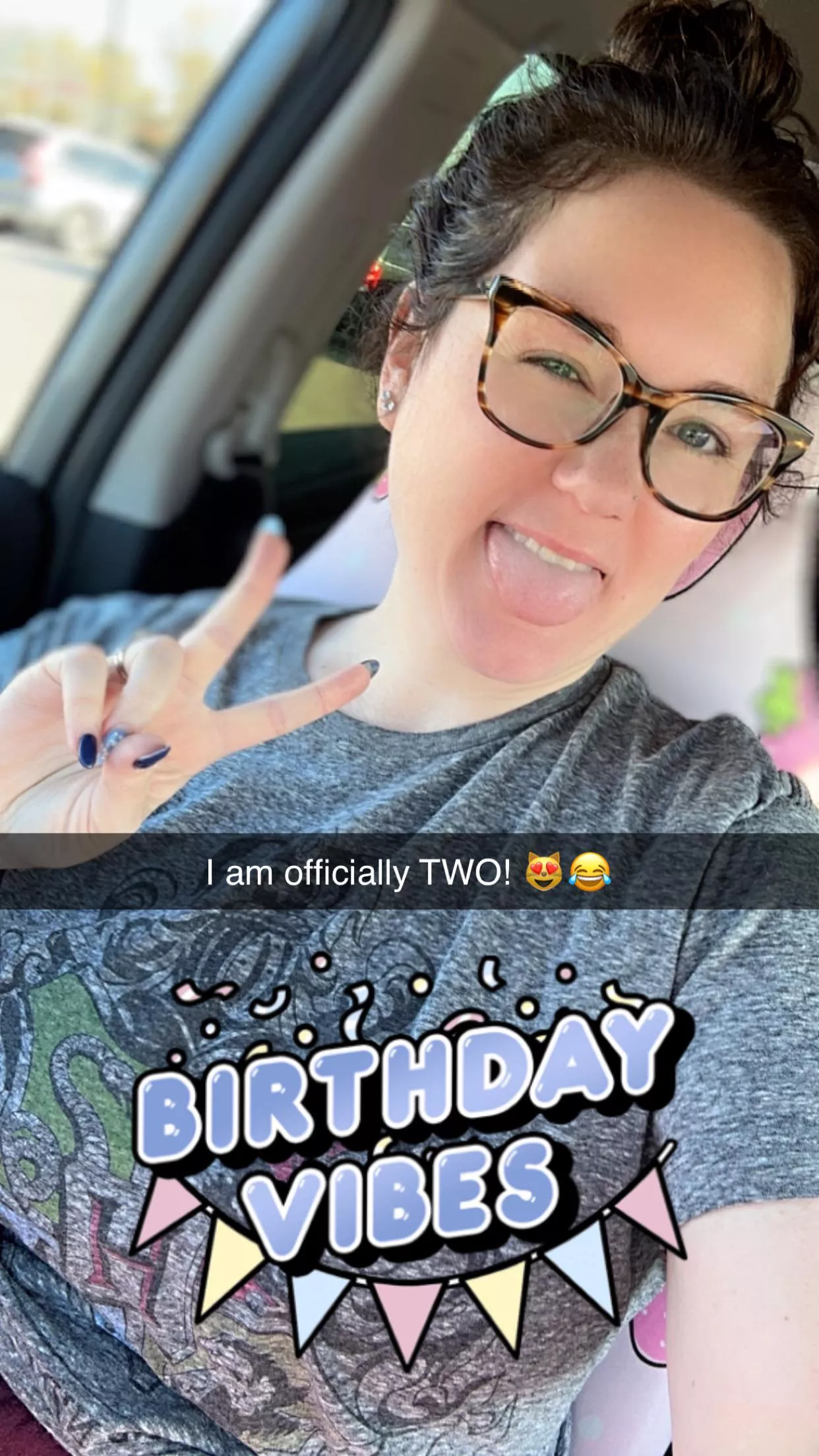 I’m officially TWO!  posted by lilbarefootprincess