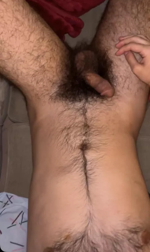 just a fuzzy chest and a soft c by Interesting_Newt4455