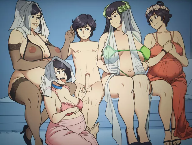 [M4FFFF] A young man's breeding harem of loving older women (can be incest or not, read body for kinks and limits) by spooFPS