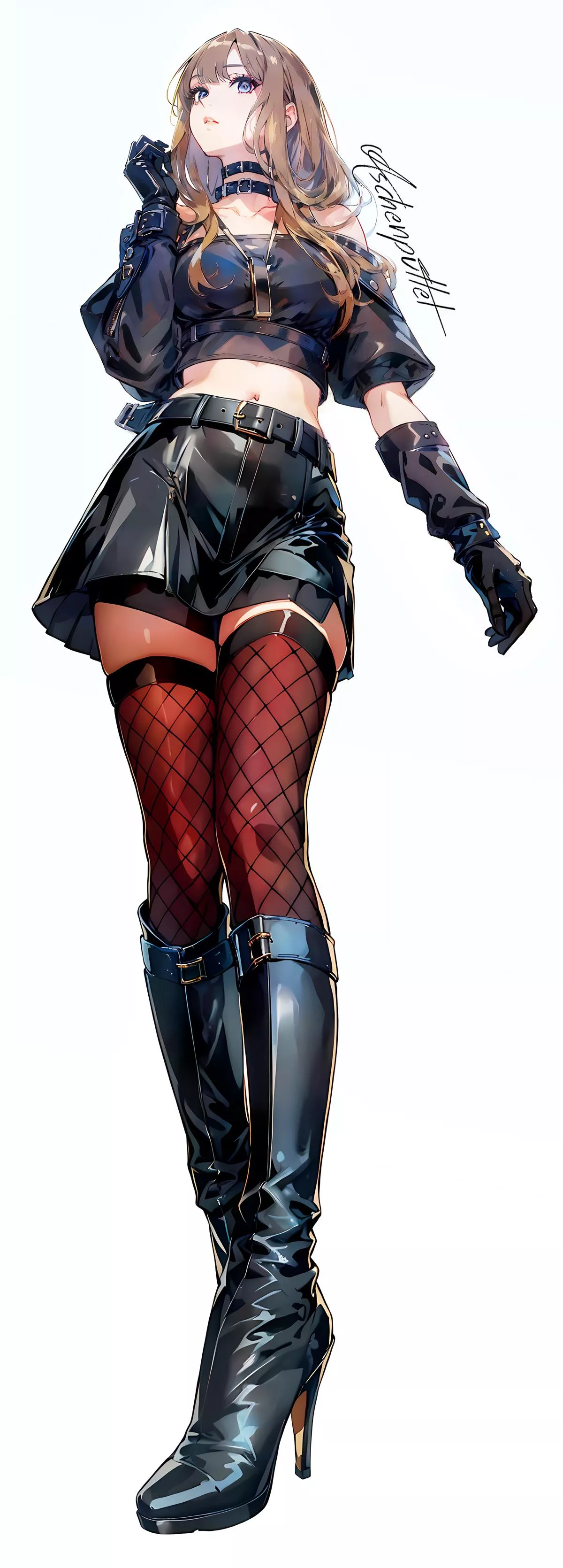 Matching Black Boots posted by CheetahSperm18