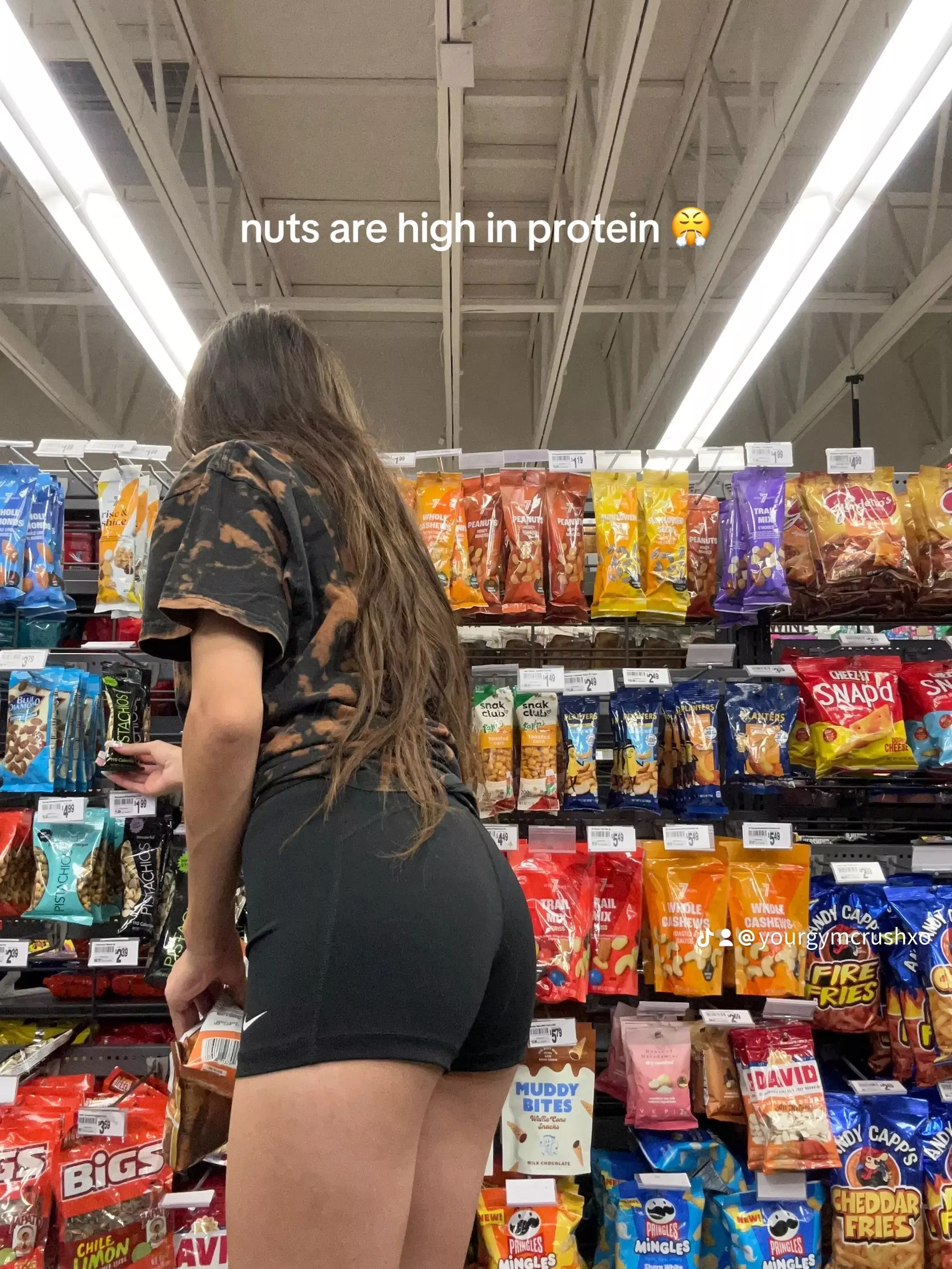 Nuts are high in protein hehe 💕🙈 posted by YourGymCrushXoXo