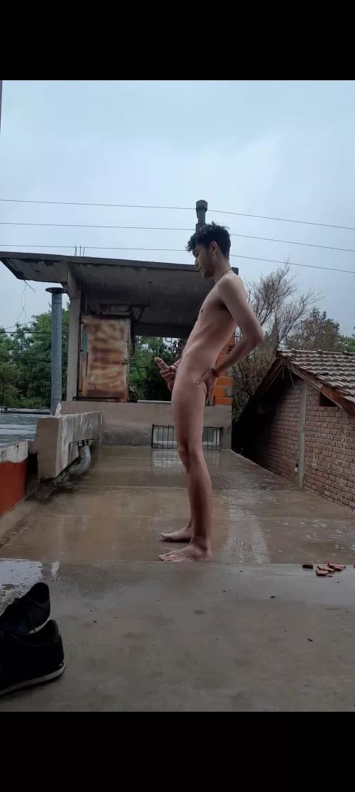 Playing in the rain by Efficient-Fly-3251