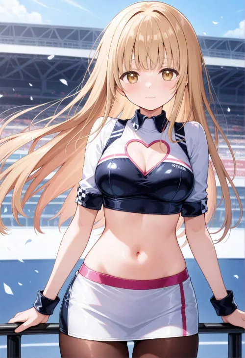 Race Queen Mahiru Shiina by CheetahSperm18