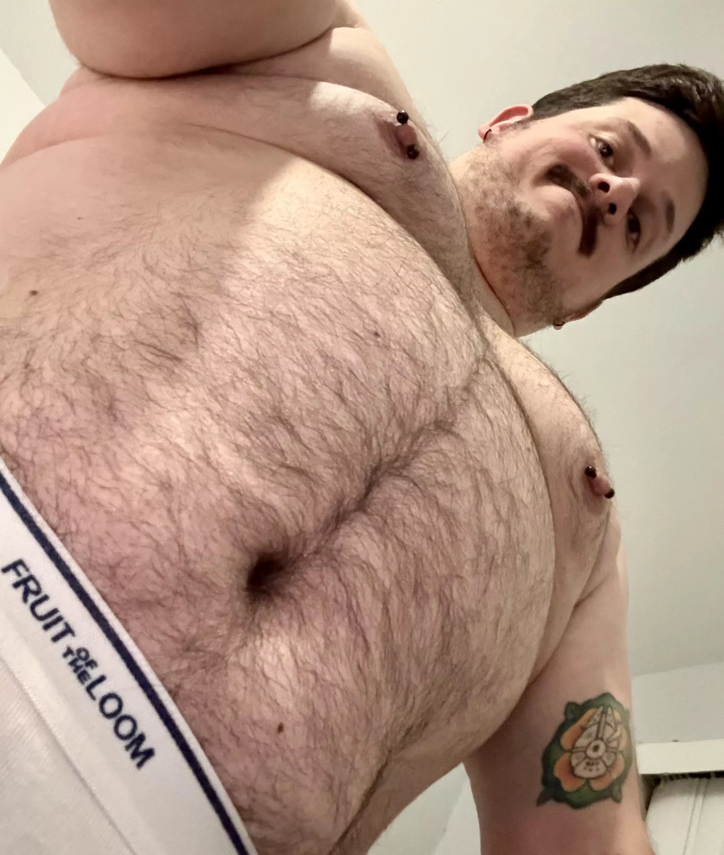 Really love my nipple piercings. Been wanting more recently.  posted by NerdyTWcub