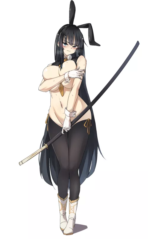 Reverse Bunny Ikagura [Senran Kagura] by xdragon2k