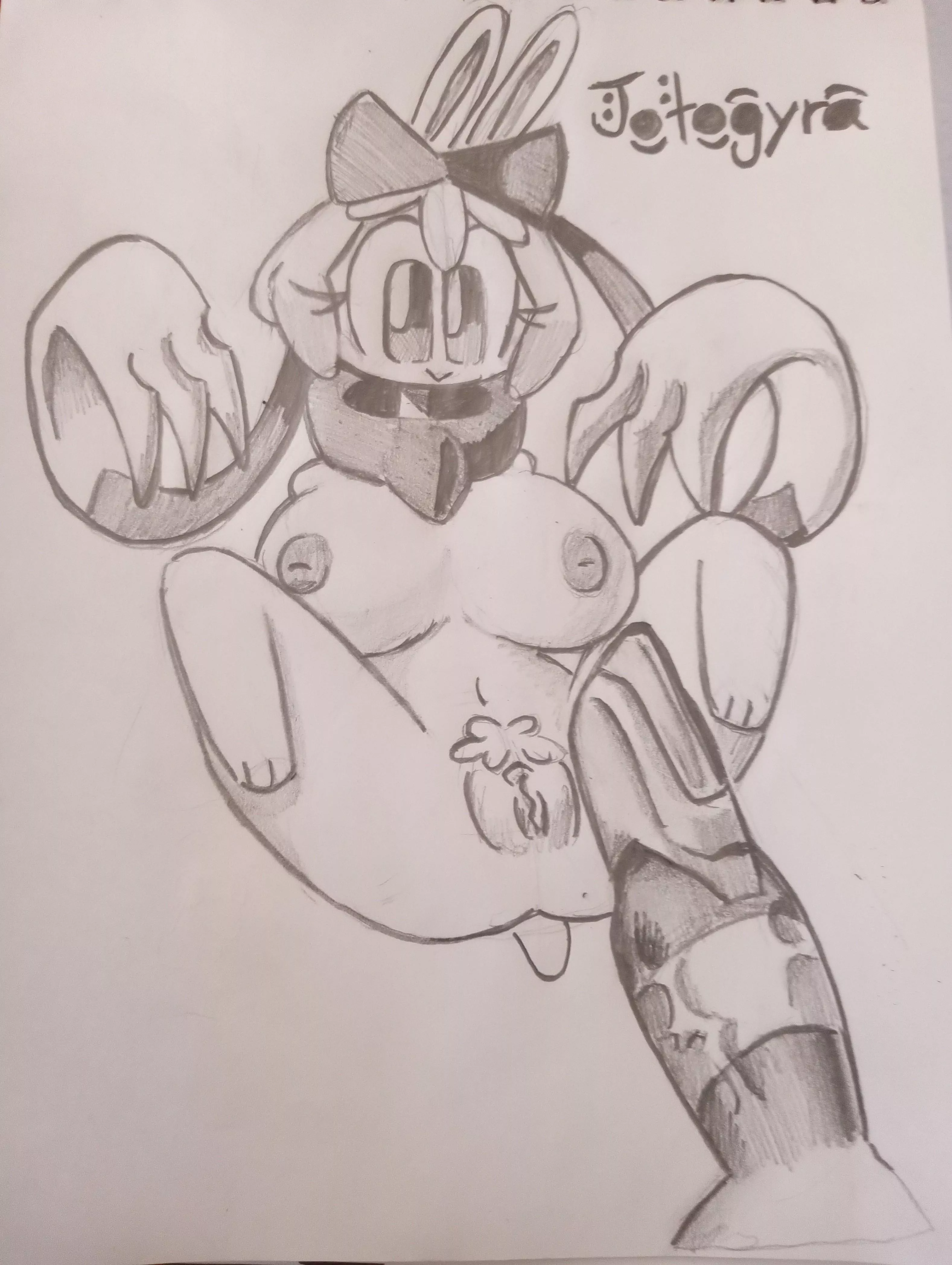 Sha has too much confidence with being able to take in Ryff's carrot ... posted by Jotogyra