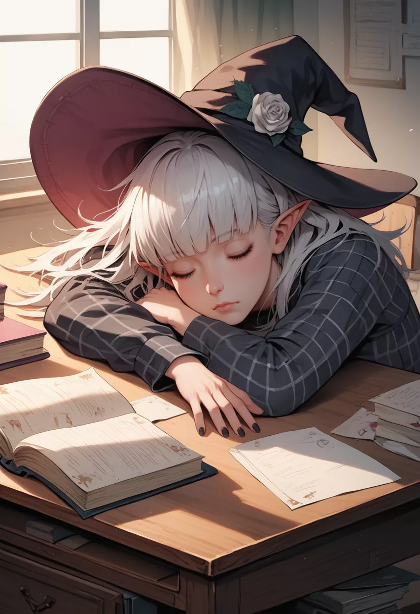 Studying on her Human's behalf.... posted by BingusBogos