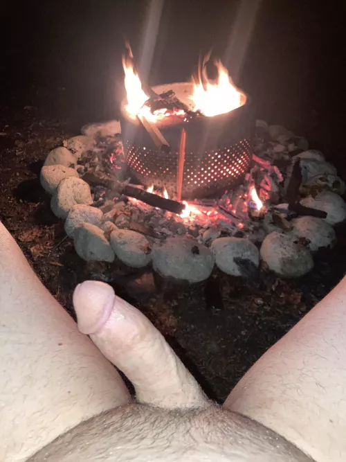 Throw more wood on?  by nudedude1x