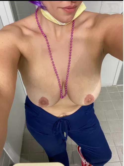 Why dress up as a sexy nurse for Halloween when you can be one everyday. by naturalmombodyxxx