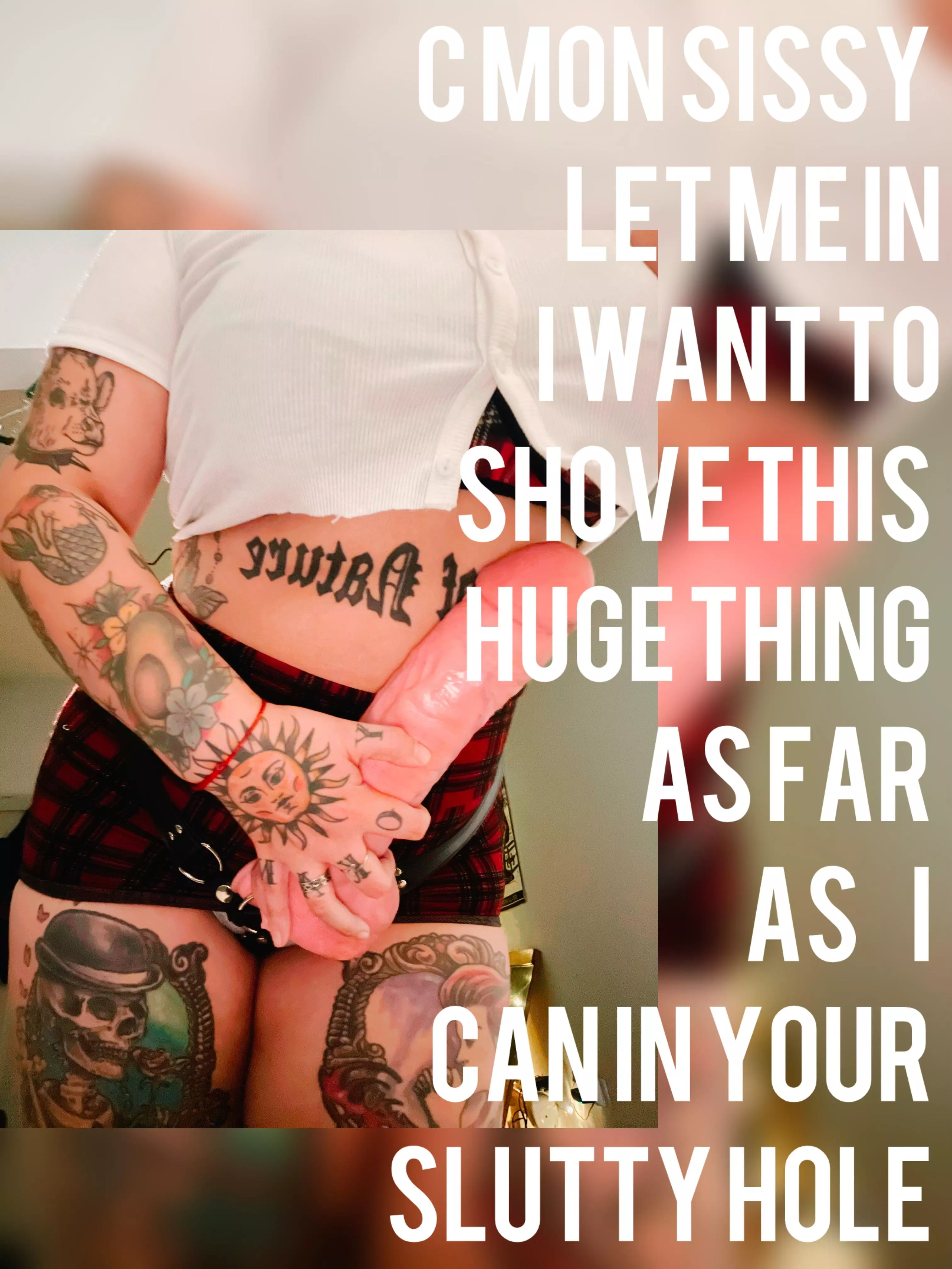 Would u let mistress play with ur back door?  posted by goddessapril55