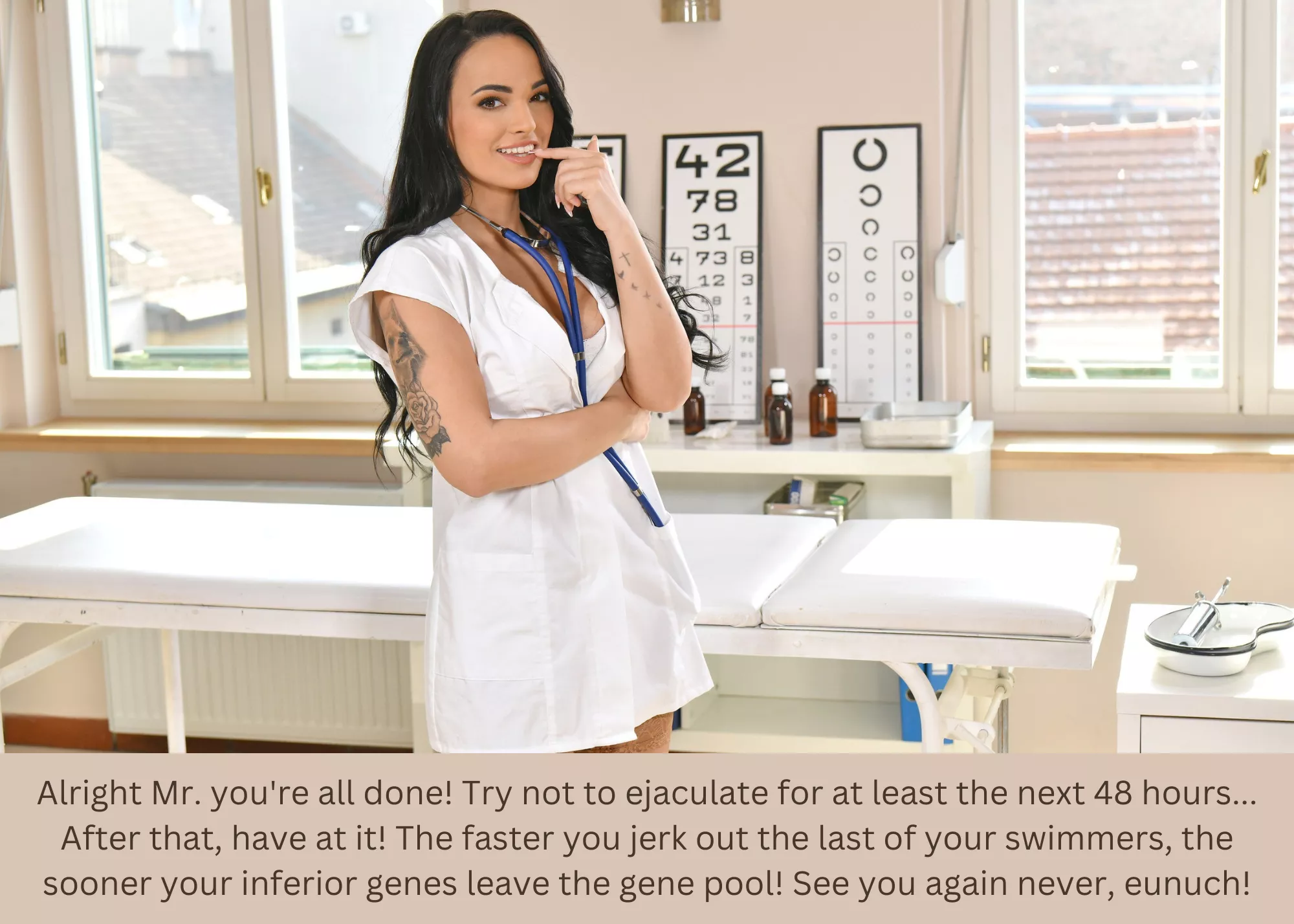 Alright Mr. you're all done! posted by Neutermenow