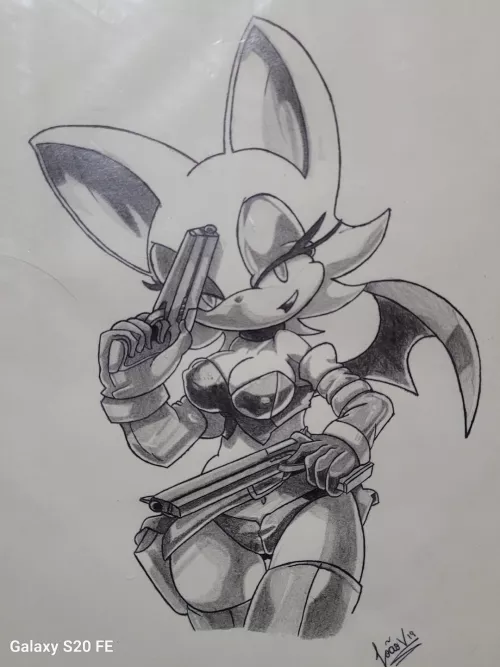 Another one from Rouge here. Also original drawing by Nancher and redone by me. by Easy-Take_my_money