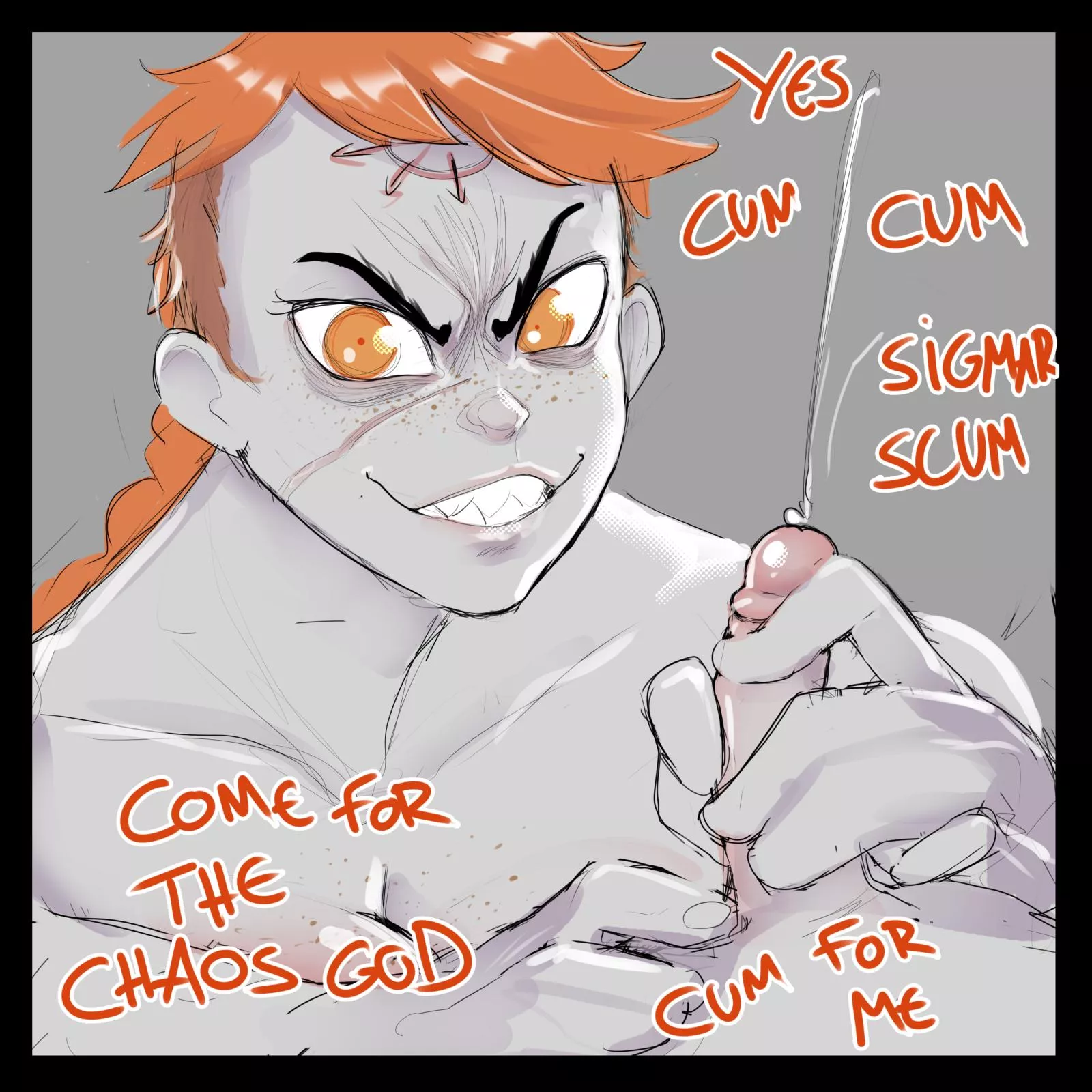 Cum for Archaon Chan! By Darkminou posted by Wanderingreader123