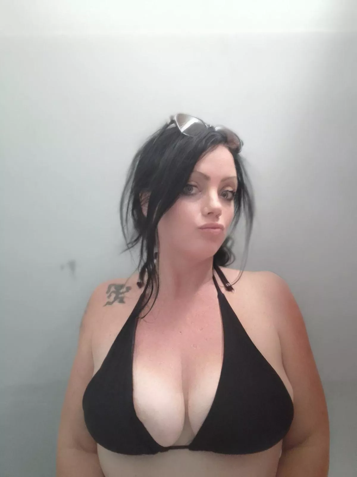 Even in a bikini you can see the sag. posted by DRustyAngel666