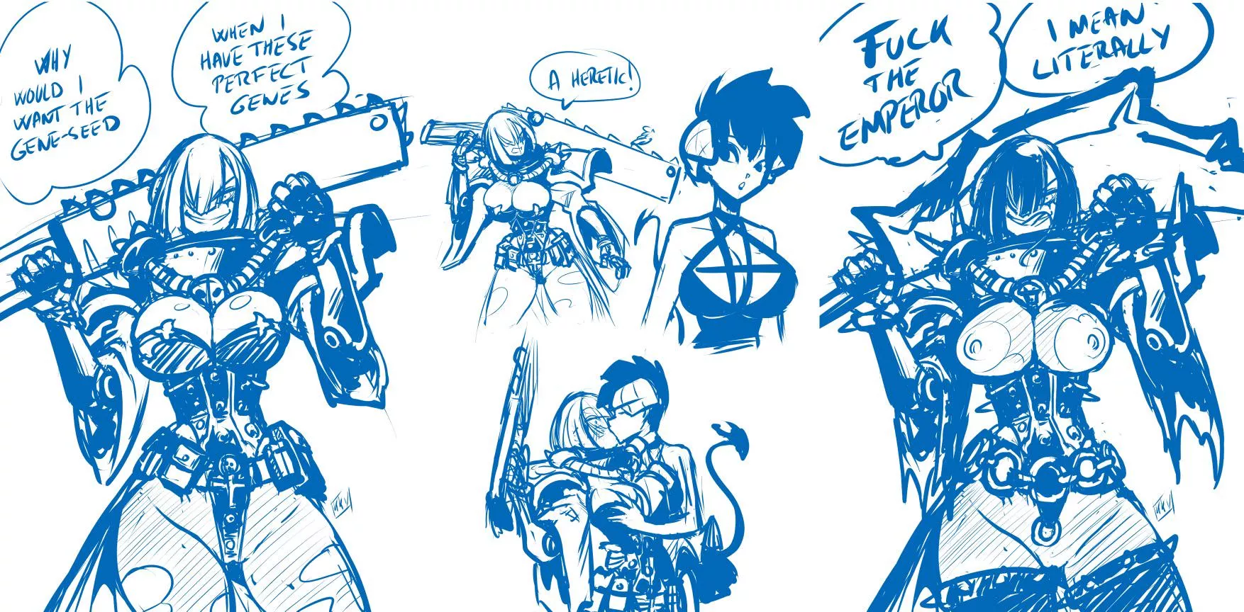 Fallen to Chaos by KuKuruyo1 posted by ChaosMarine123