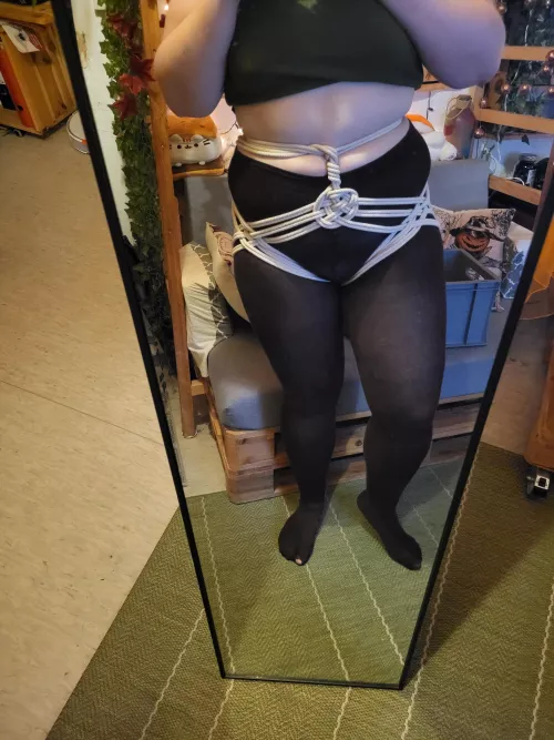 First hip harness. Love it by Gullible_Decision_54