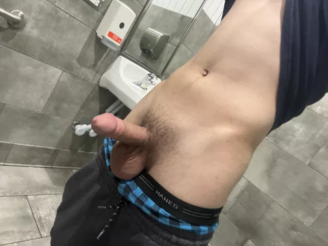 Had to jerk in the public bathroom 😬  by FaideBlade