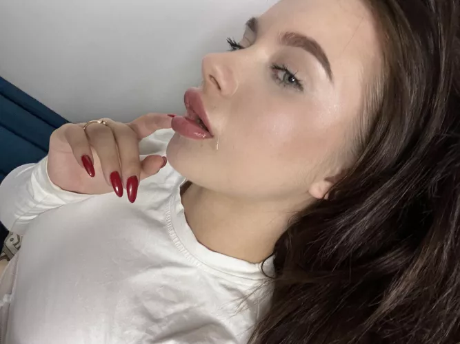 I can't get enough of making a mess with my spit! by Mystic-Meadow_