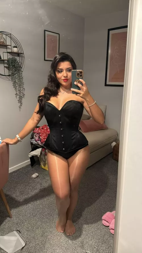 I don't have a good title, but I have nylons by BrilliantPrinciple46