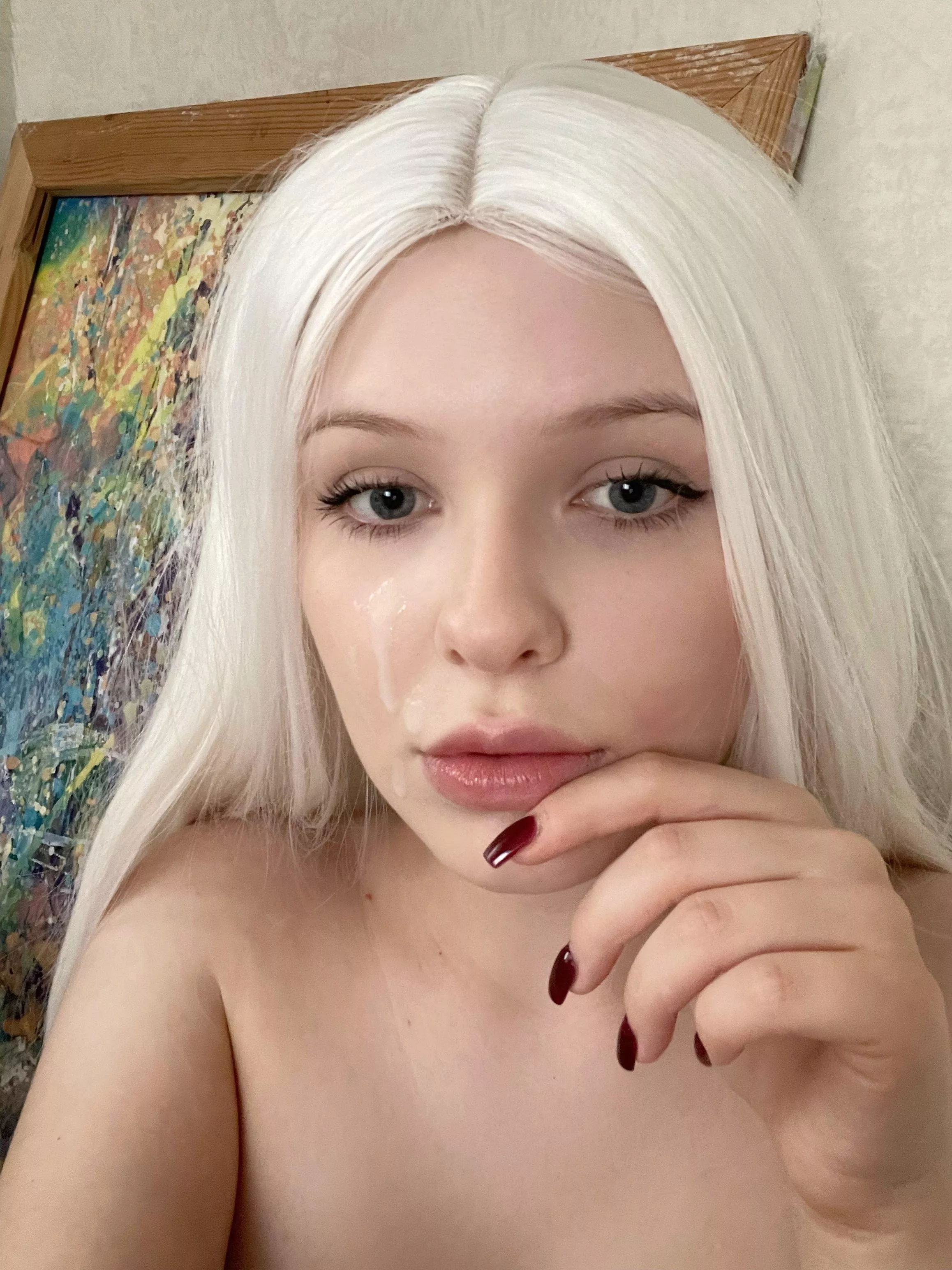 I feel good when my face is covered in semen posted by Fiery_Tigress_