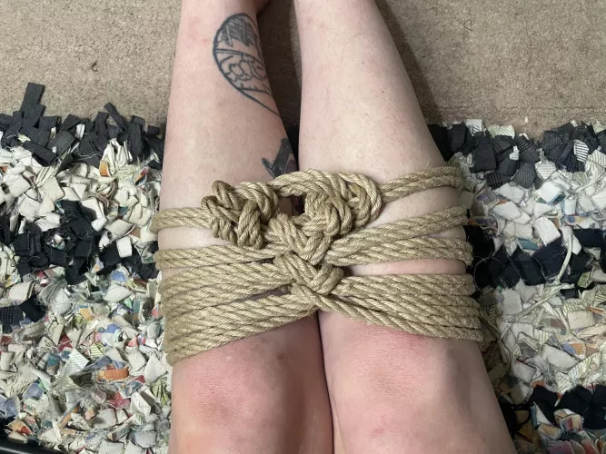 Keeping my legs together 😜  by Efficient-Papaya-489