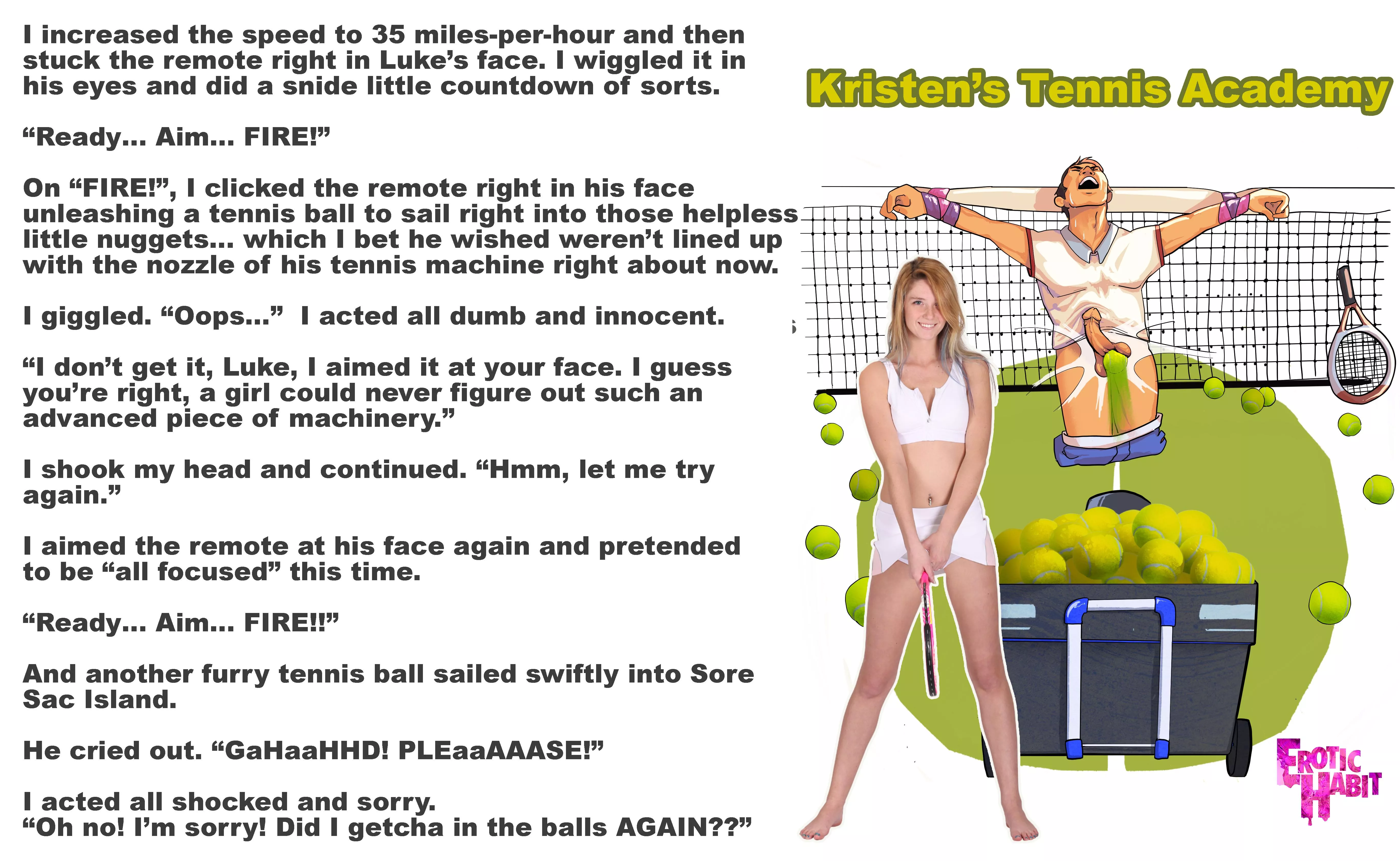 Kristen's Tennis Academy 😈🍒🎾 posted by Erotic-Habit