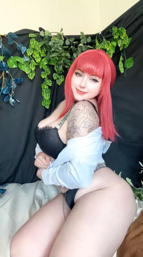 Makima by (Kuroitsune)  by Kuroxkitsune