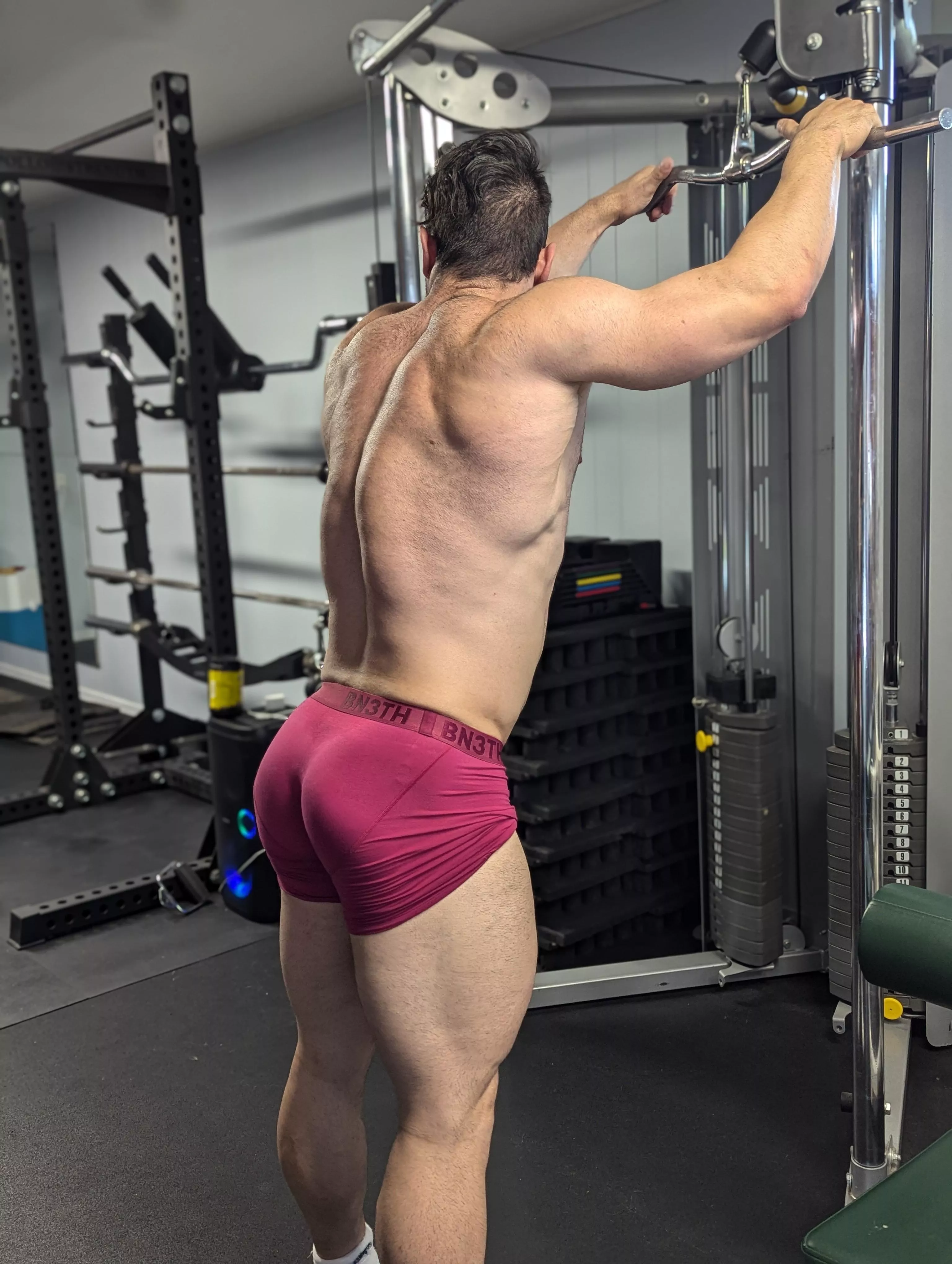 Muscular can be cute too, right?  posted by fitcouplenxxxtdoor