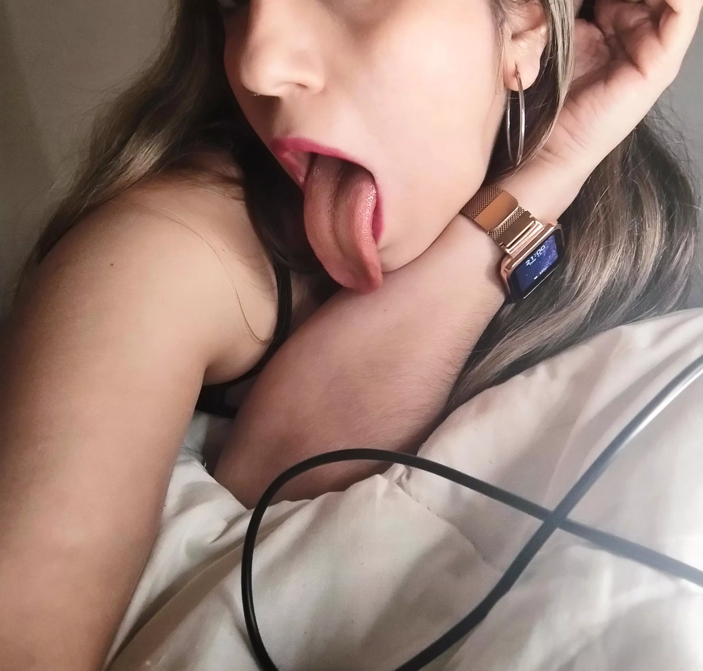 My tongue is always available  posted by aprildevotion