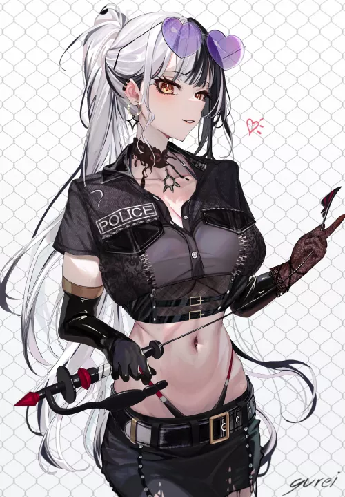 Officer Shiori [Hololve] by CheetahSperm18