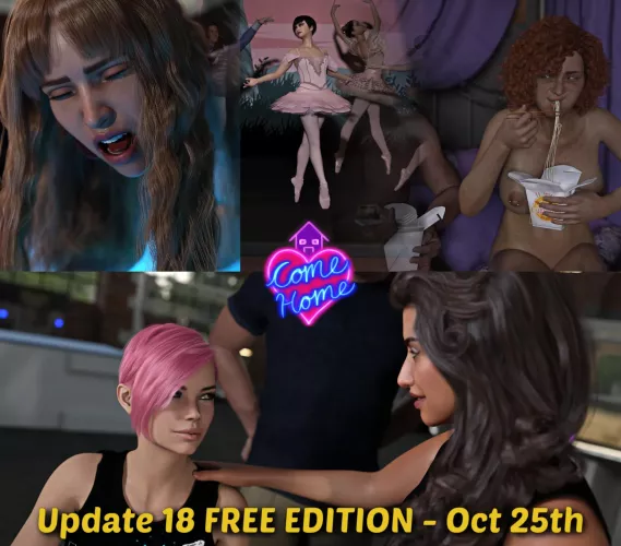 Some of the lovely ladies of [Come Home] by Grimmtown