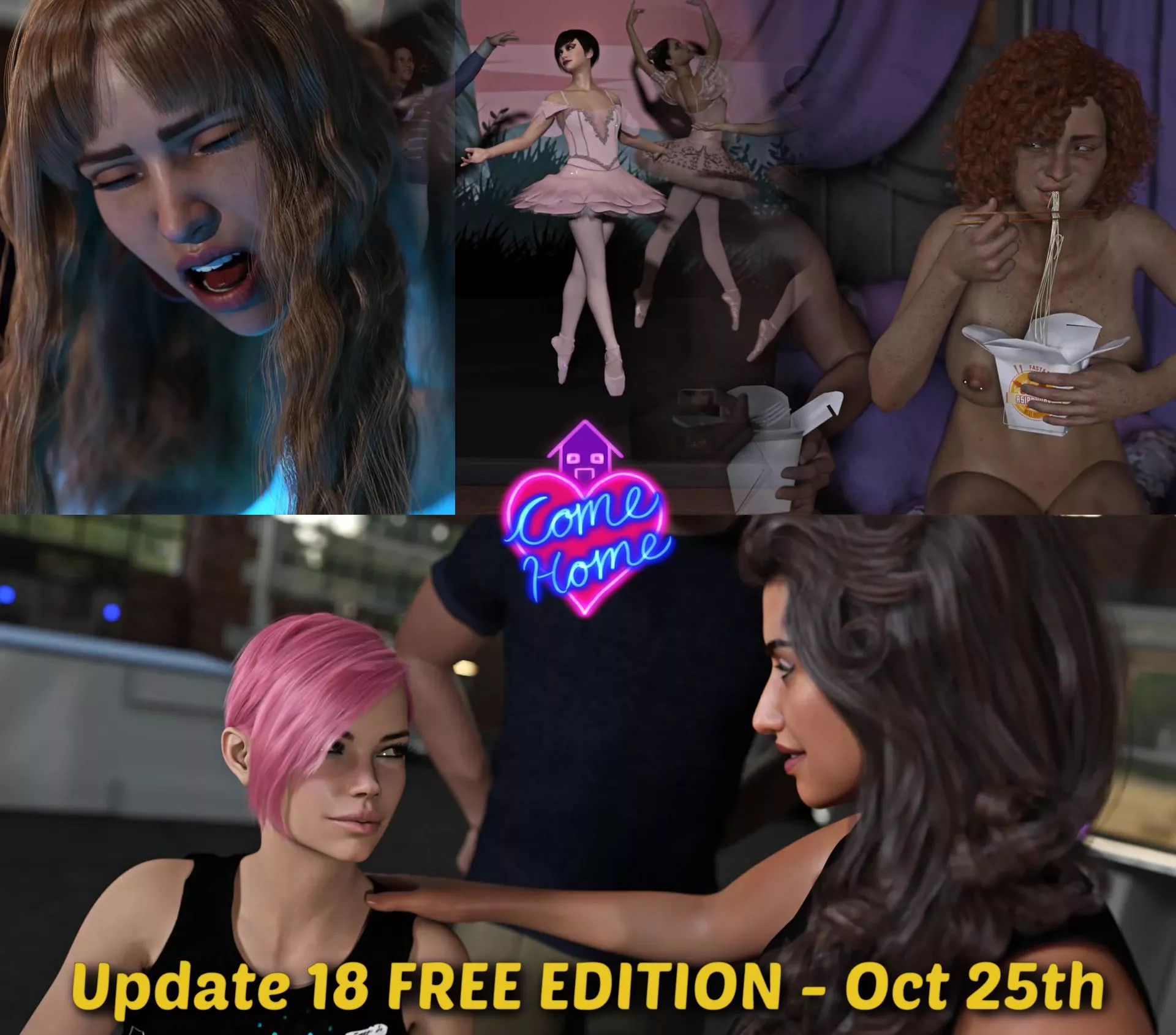 Some of the lovely ladies of [Come Home] posted by Grimmtown