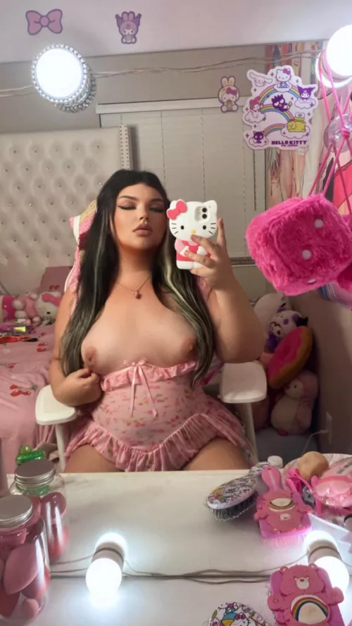 Suck on my small tits  by Kikibaby02