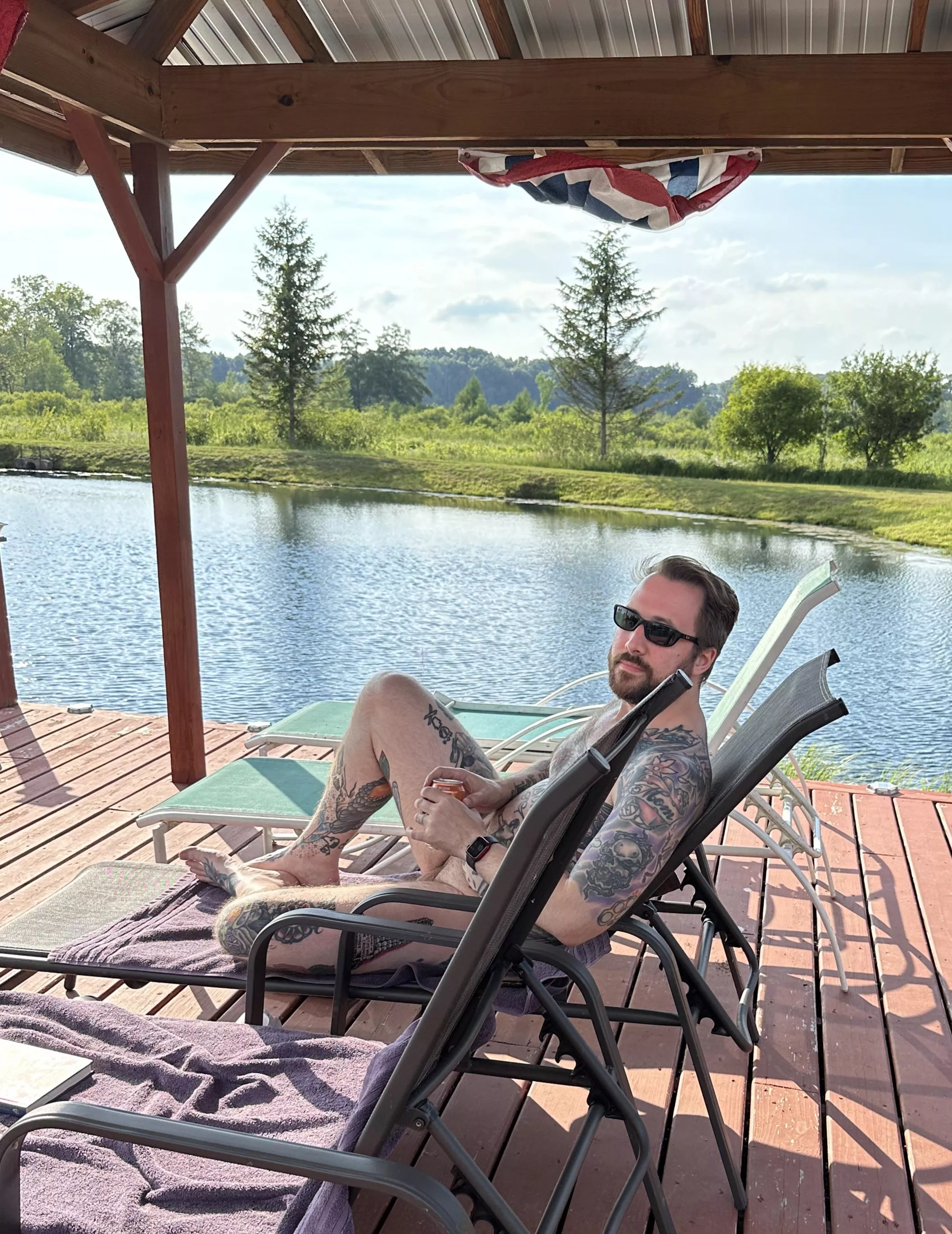 Taking in the scenery posted by TattooedTrashHusband