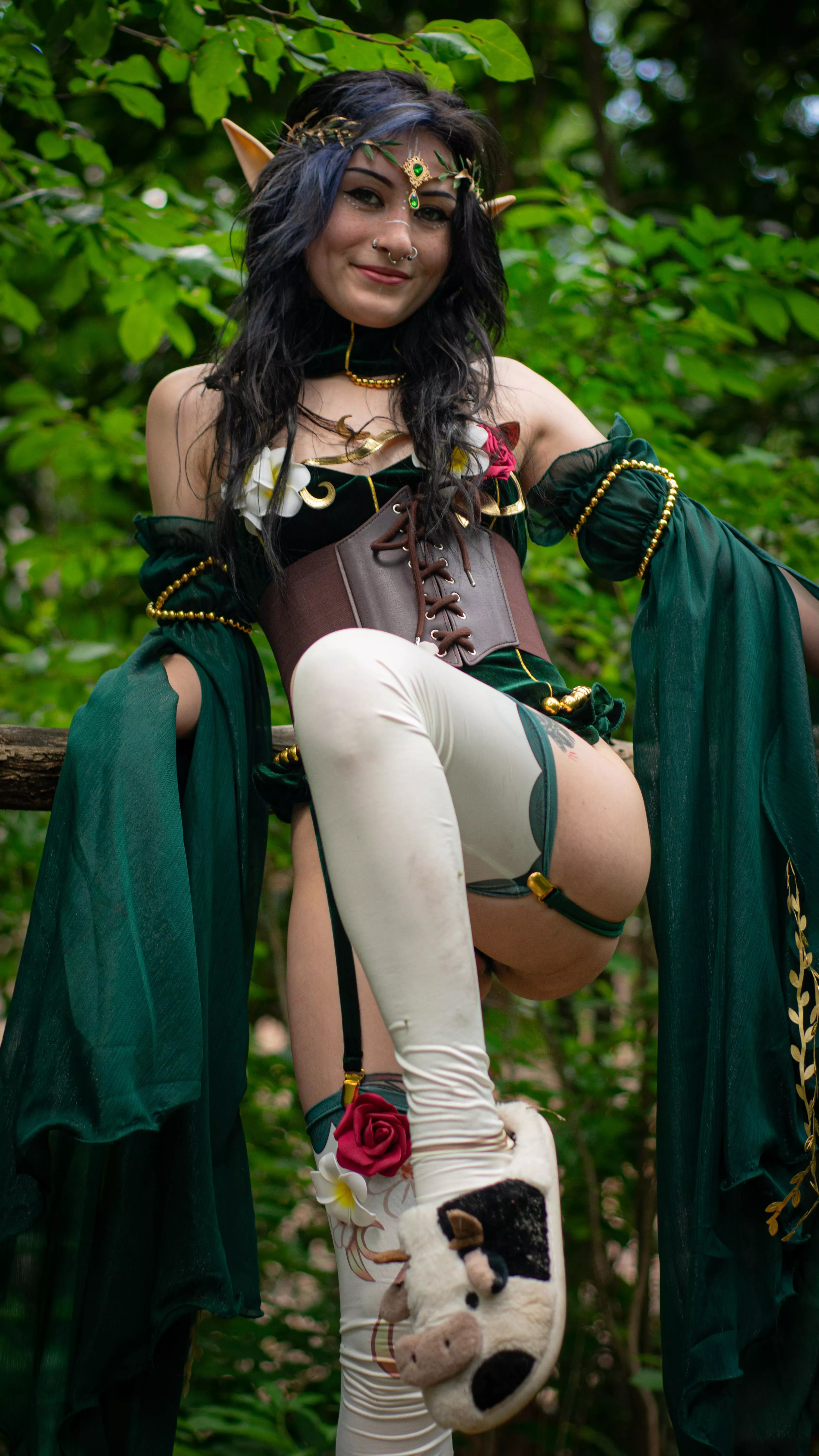 the priestess has made slippers out of the livestock!!  posted by executionergf