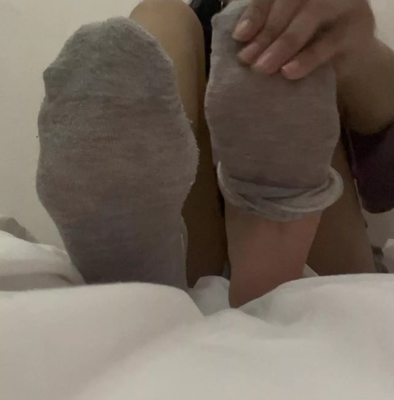 Want to sniff my socks after I take it off ?😇 posted by Stay-Noided