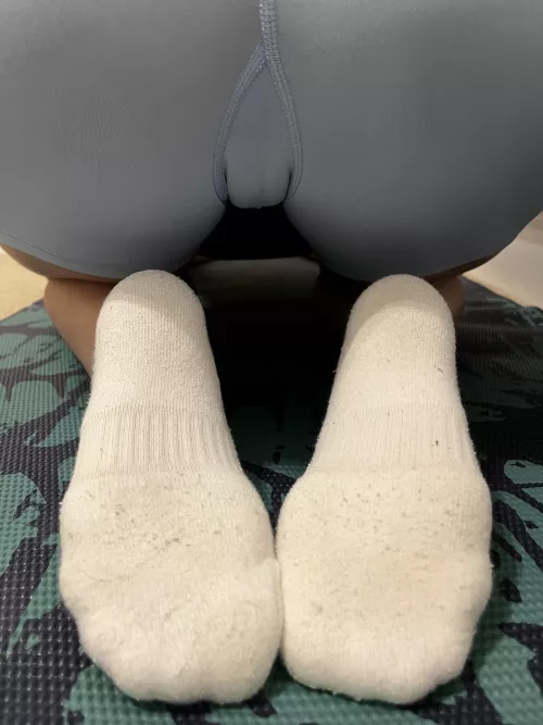 Want to sniff my sweaty socks after a yoga session?  by edible-ellie