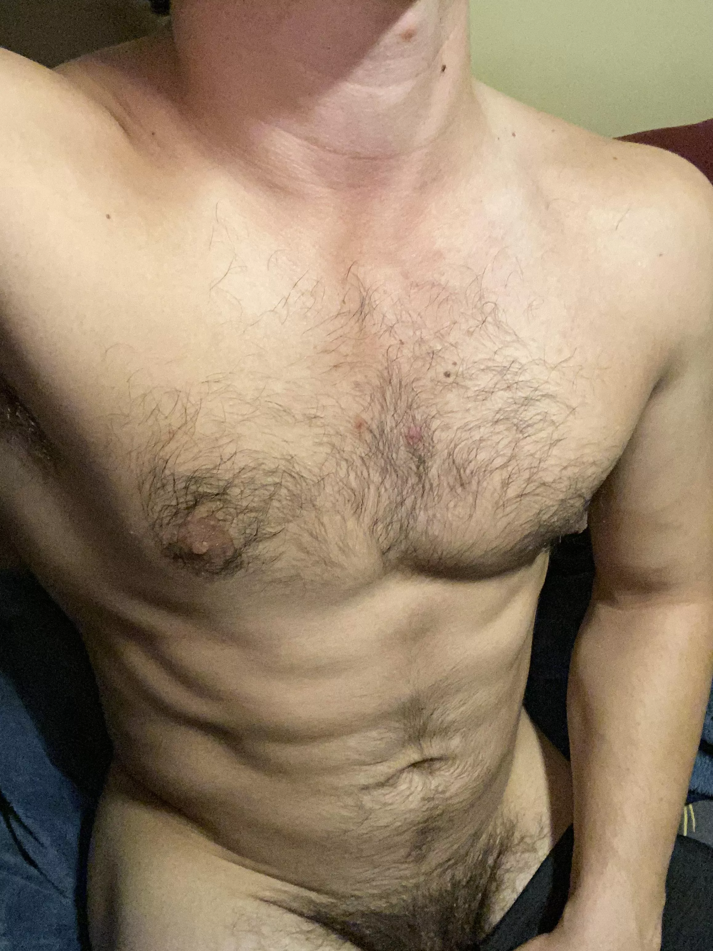 (20) Am I too young to try and grow my chest hair? posted by Cockslut6778